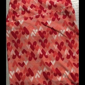 LLR VALENTINE OS LEGGINGS. NWT, OS hearts